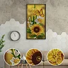 Diamond Painting-DIY Crystal Rhinestone Sunflower Butterfy(50*30 CM)