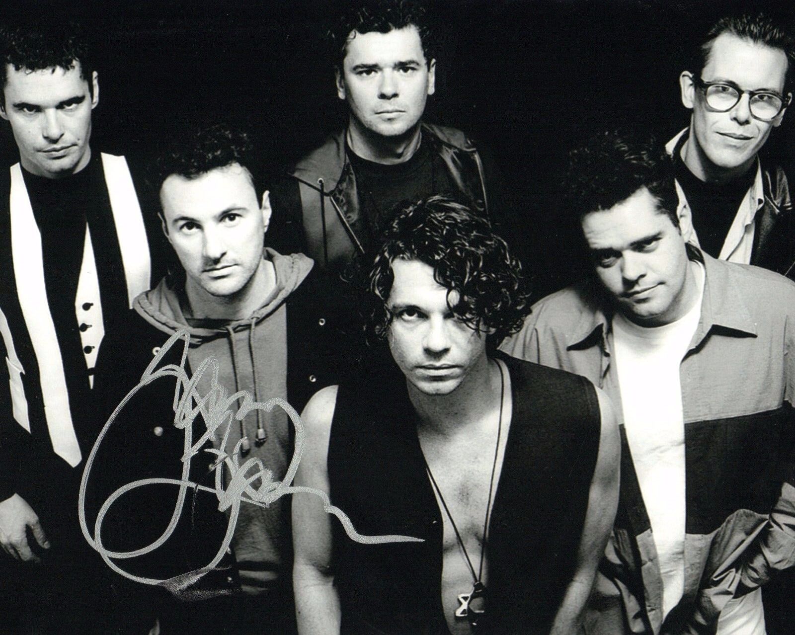 GFA INXS Guitarist Garry * GARY BEERS * Signed Autograph 8x10 Photo Poster painting AD3 COA