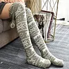 Woman Christmas Snowflake Elk Stockings