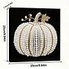 Pumpkin DIY Pearl Art Diamond Painting Kit for Adult Home Decor 25x25cm With Frame
