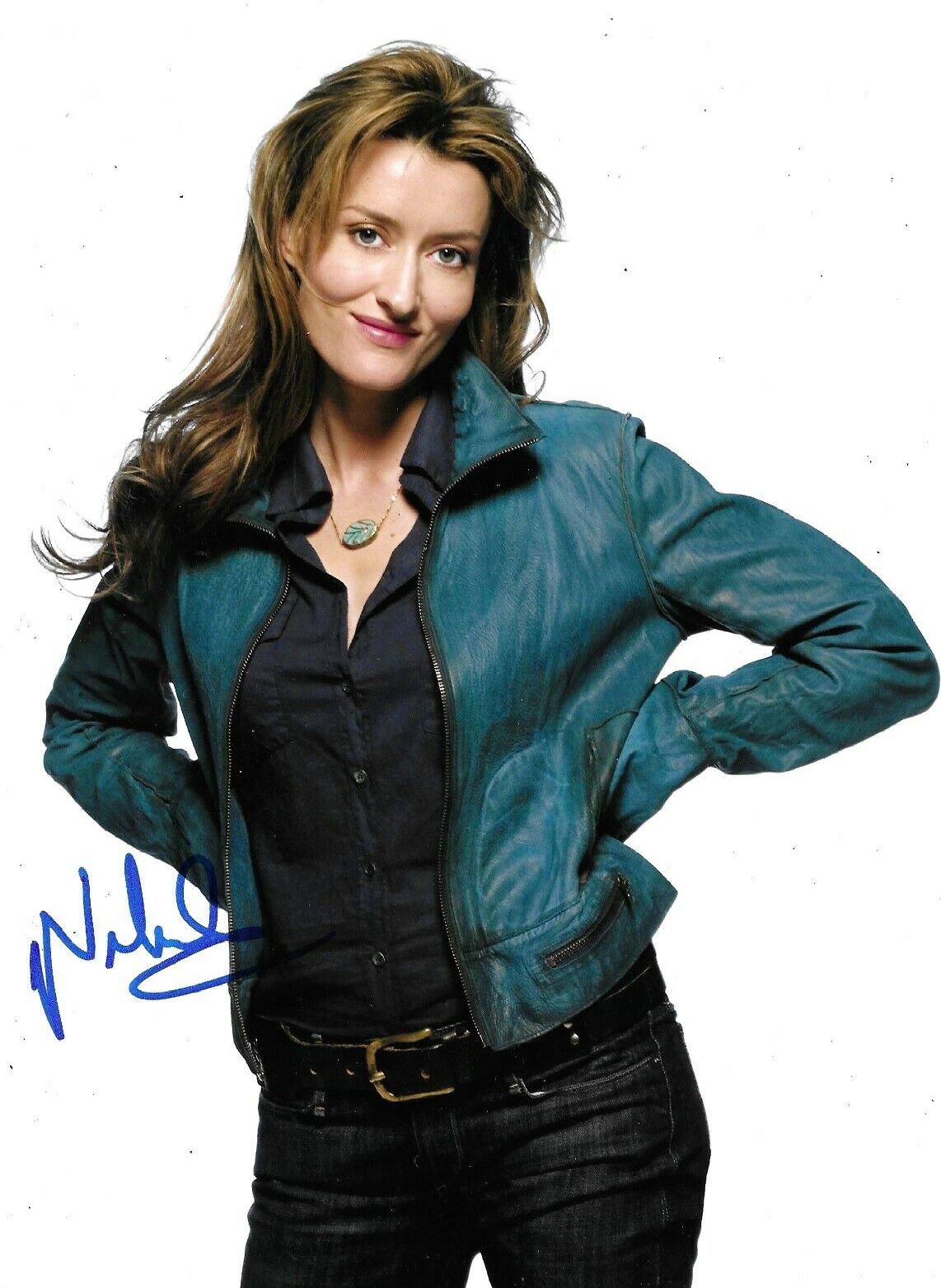 Natascha McElhone Signed Californication 10x8 Photo Poster painting AFTAL