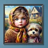 Girl - Full Round Drill Diamond Painting