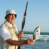 Telescopic Fishing Rod Carbon Fiber Small Short Sea Pole (Spinning Rod 1.8M)