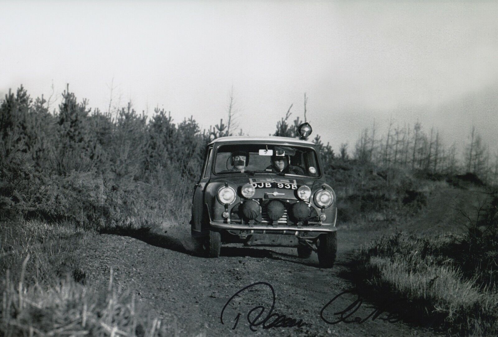 Rauno Aaltonen Hand Signed 12x8 Photo Poster painting - Rally Autograph 17.