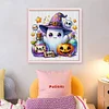 (Stamped/Counted) Halloween Ghost-11CT Cross Stitch 40*40cm/15.75*15.75in
