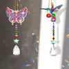 2pcs Diamond Painting Butterfly Hummingbird Suncatcher Hanging Ornament