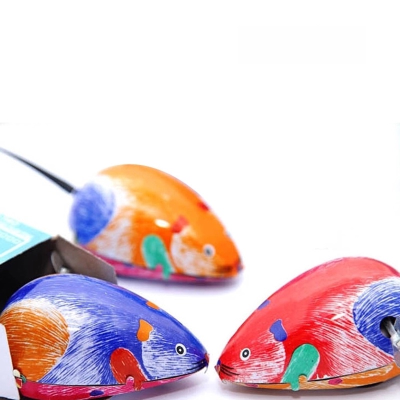 Classic Tin Frog Clockwork Baby Toy