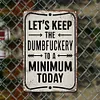 Slogan - Vintage Metal Signs - 30*40cm - Warning