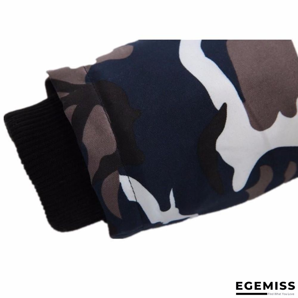 Camouflage Down Parkas Jackets  Men's Parka Hooded Coat Fur Collar Parkas Winter Jacket Military Down Overcoat | EGEMISS