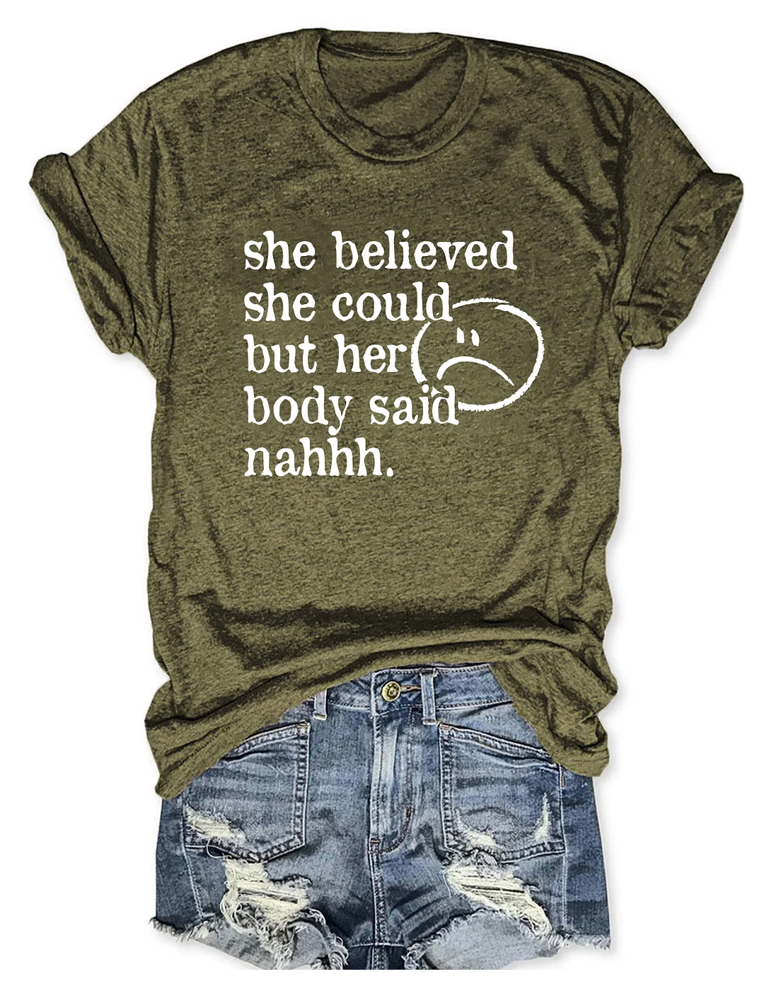 She Believed She Could T-Shirt