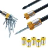 6.35mm Embouts de Tournevis à anneau magnétique amovible