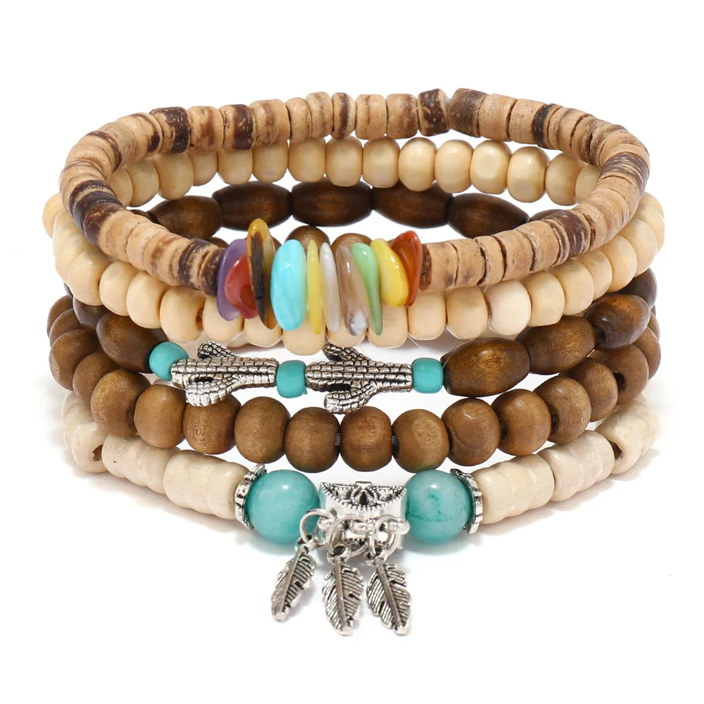 Bohemian Multi-layered Bracelet-inspireuse