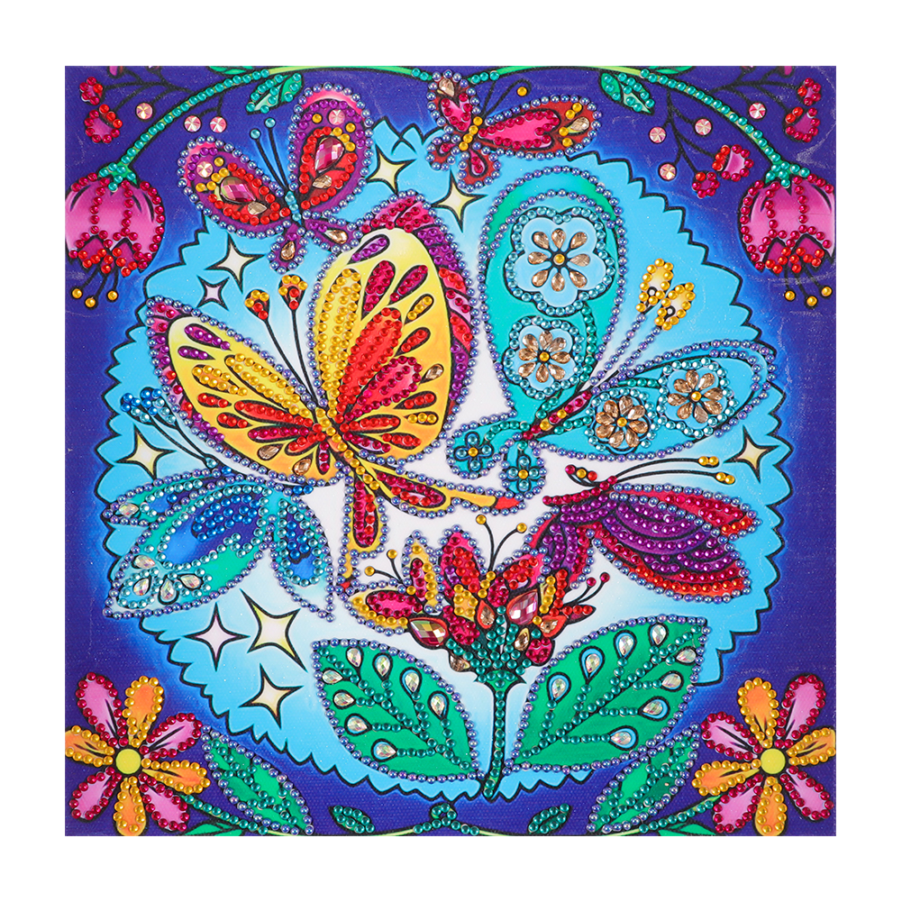 

Butterfly - Special Shaped Diamond Painting - 30*30CM, 501 Original
