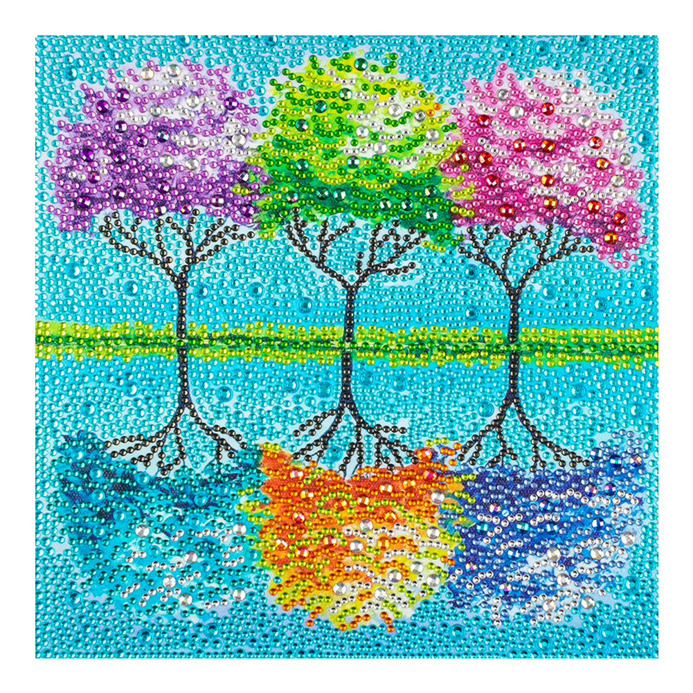 

Tree - Crystal Special Shaped Diamond Painting - 30*30CM, 501 Original