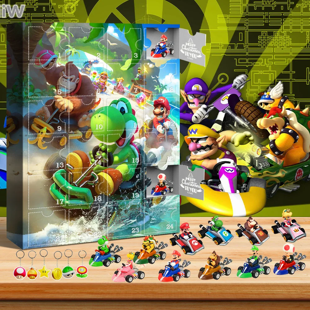 Mario Kart Advent Calendar The One With 24 Little Doors