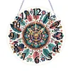 Diamond Painting Mandala Hanging Clock Pendant Kit for Decoration