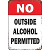 (Multi Style)Warning - Vintage Metal Signs - 20*30cm