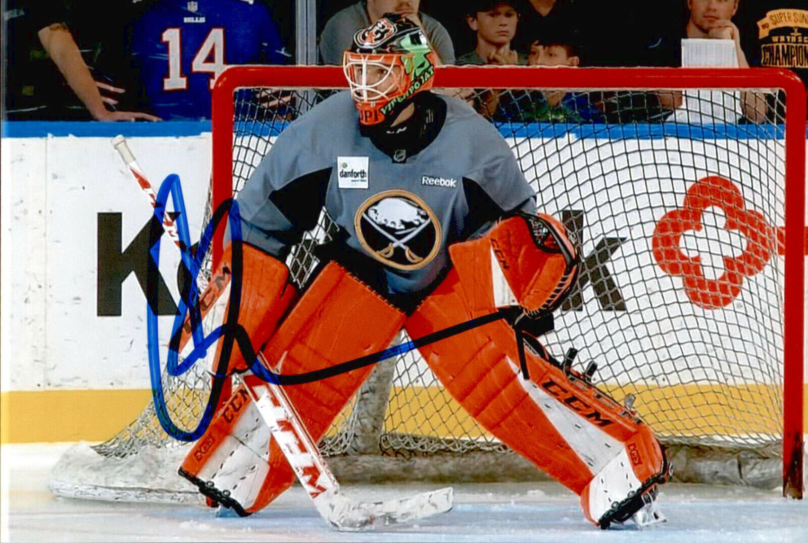 Ukko-Pekka Luukkonen SIGNED 4x6 Photo Poster painting BUFFALO SABRES