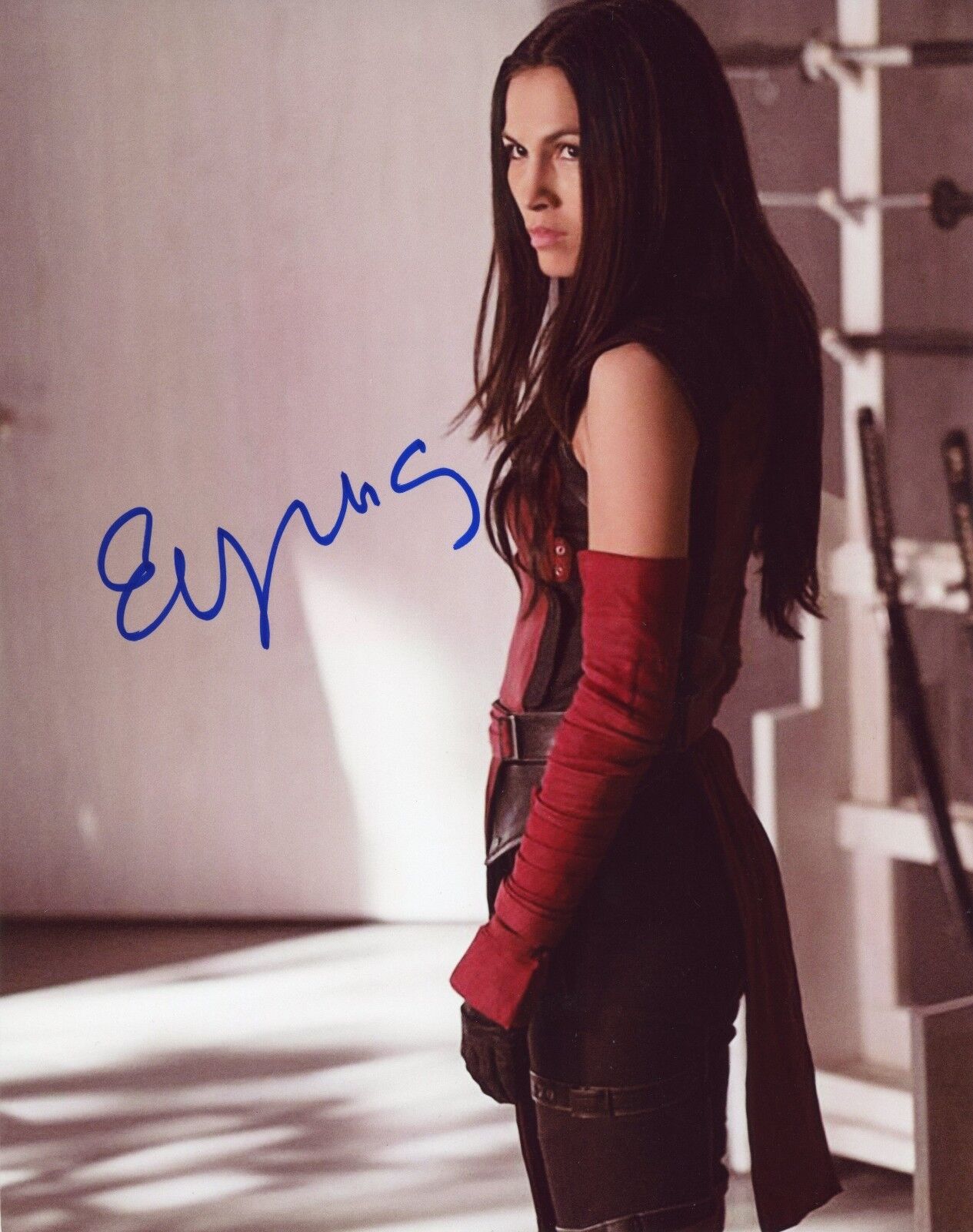 ~~ ELODIE YUNG Authentic Hand-Signed ~DEFENDERS Elektra DAREDEVIL~ 8x10 Photo Poster painting ~~