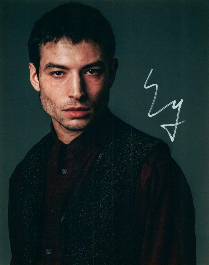 Ezra Miller Signed 8x10 Picture Autographed Photo Poster painting with COA