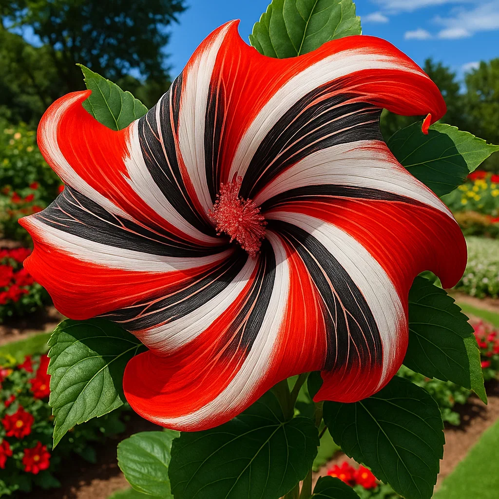Candy Swirl-Double Hibiscus Bulbs