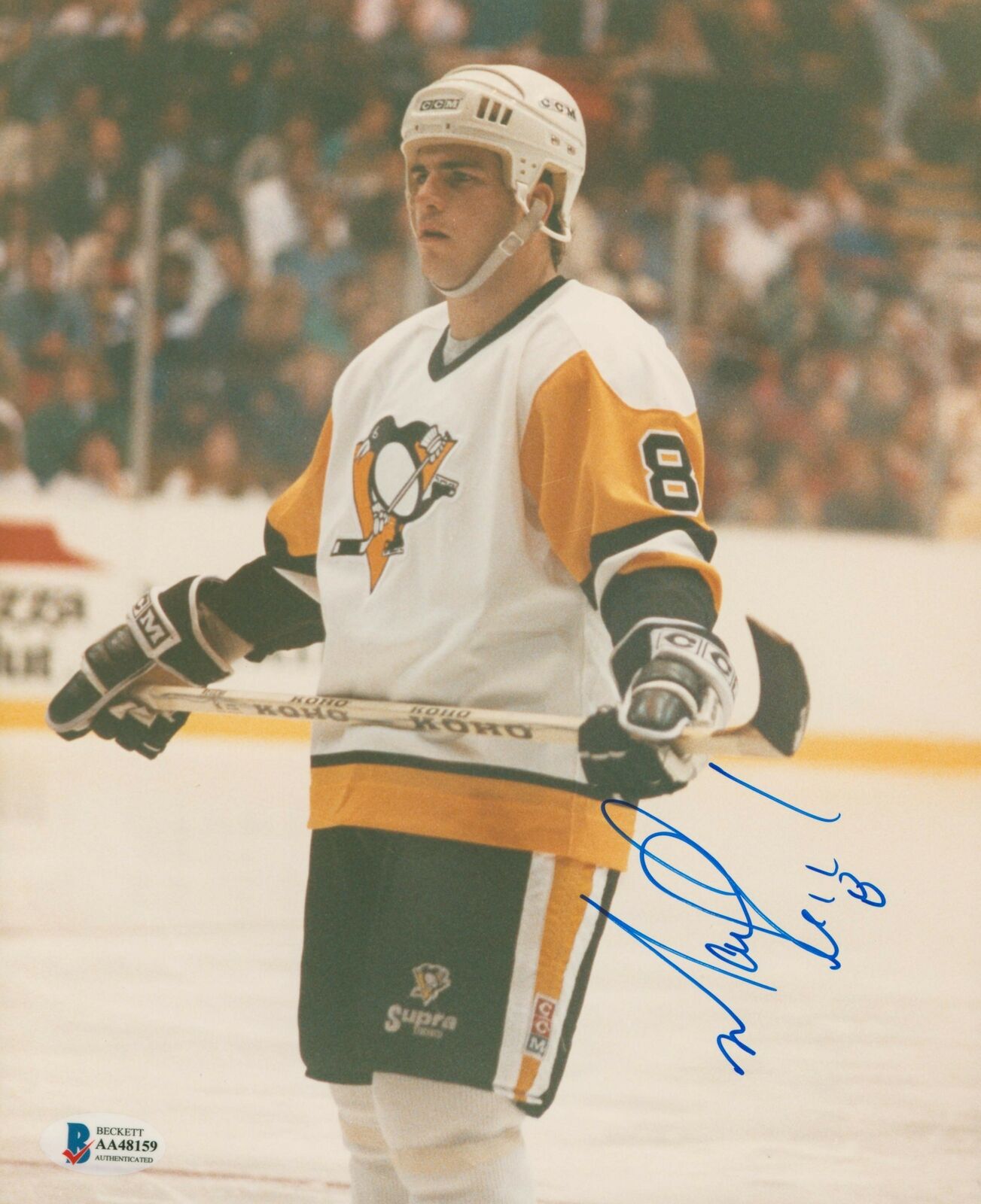 Penguins Mark Recchi Authentic Signed 8x10 Photo Poster painting Autographed BAS #AA48159