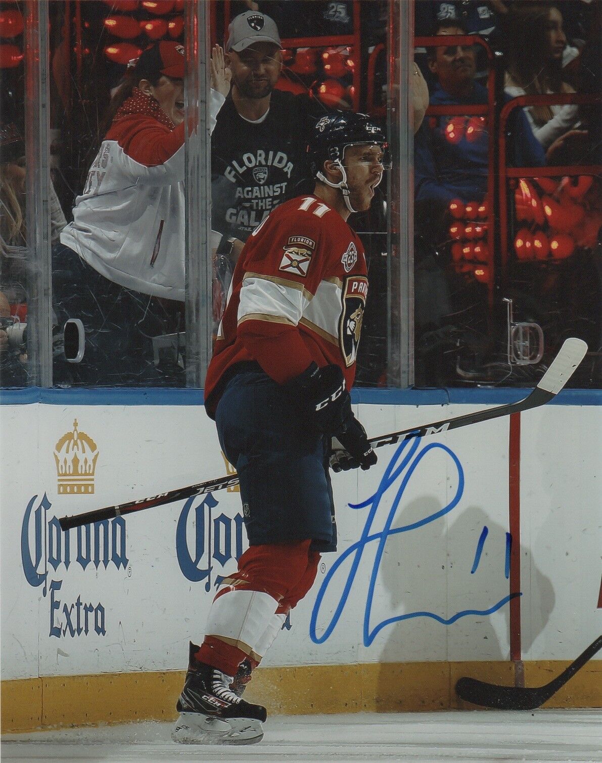 Florida Panthers Jonathan Huberdeau Signed Autographed 8x10 Photo Poster painting COA #5