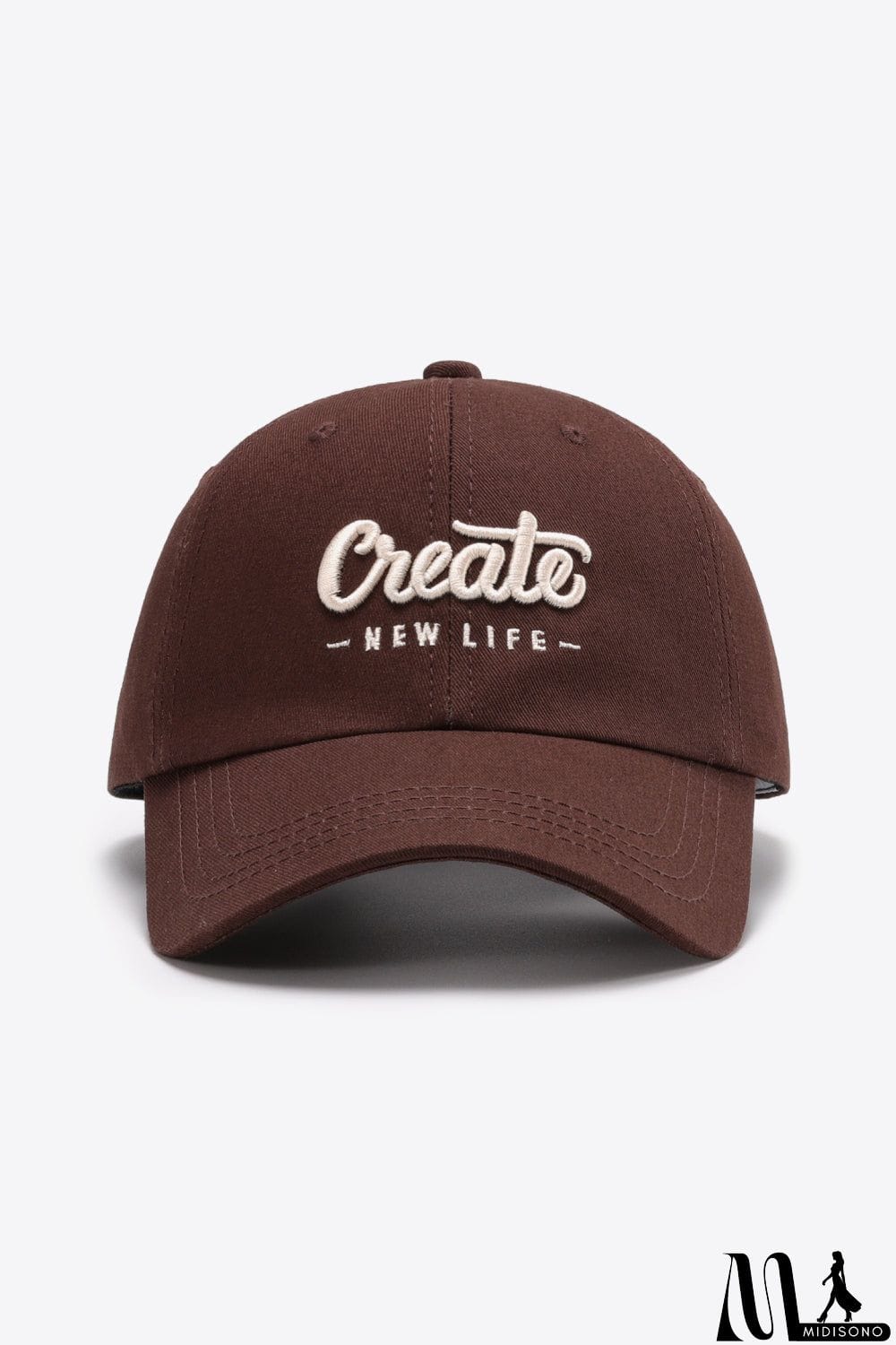 MidiSono - CREATE NEW LIFE Adjustable Cotton Baseball Cap