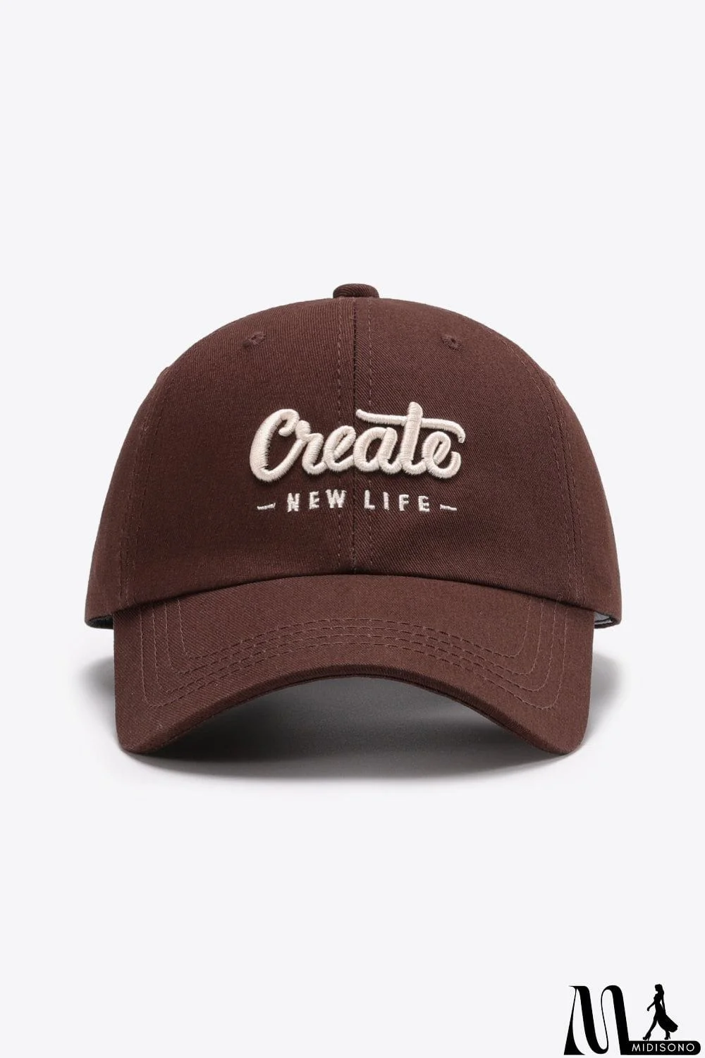 MidiSono - CREATE NEW LIFE Adjustable Cotton Baseball Cap