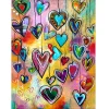 Colorful Love  | Full Round Diamond Painting Kits