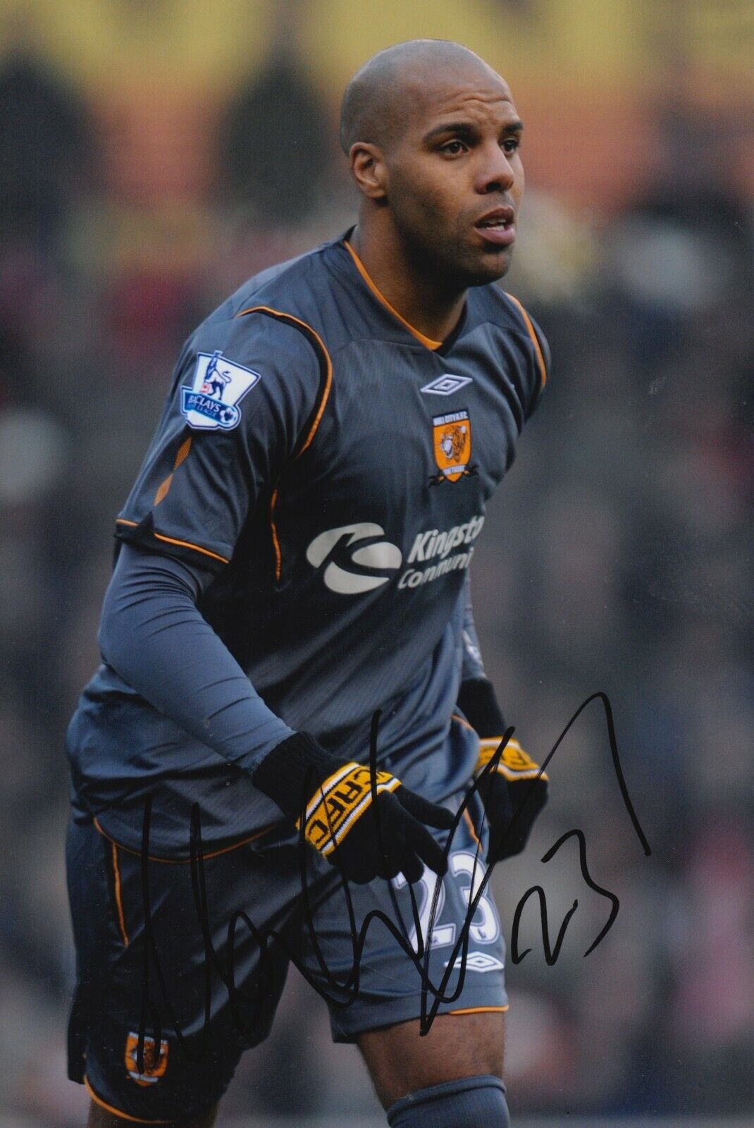 Marlon King Hand Signed 12x8 Photo Poster painting - Hull City - Football Autograph 2.