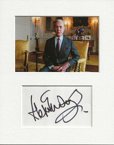 Alex Jennings the crown genuine authentic autograph signature and Photo Poster painting AFTAL