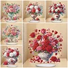  5D DIY Special Shape Diamond Painting Desk Ornament Vase Flower Decor Kit