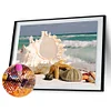 >SALE<5D DIY Full Drill Diamond Painting Cross Stitch Kit (Sandy Beach-k535)