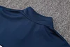 Joyfball 2024/2025 Olympique de Marseille Long Zipped Jacket Blue Soccer Jersey 1:1 Thai Quality 