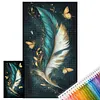 Butterfly Art-11CT Stamped Cross Stitch 40*70cm(Big Size) tapestrymarket