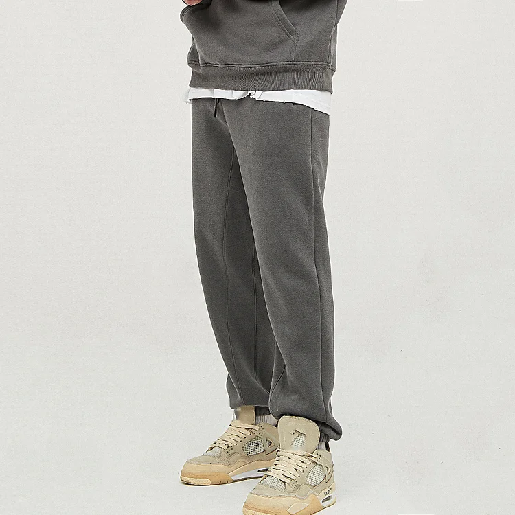 Loveciss®/ 17-Color Solid Color Fleece Long Sweatpants