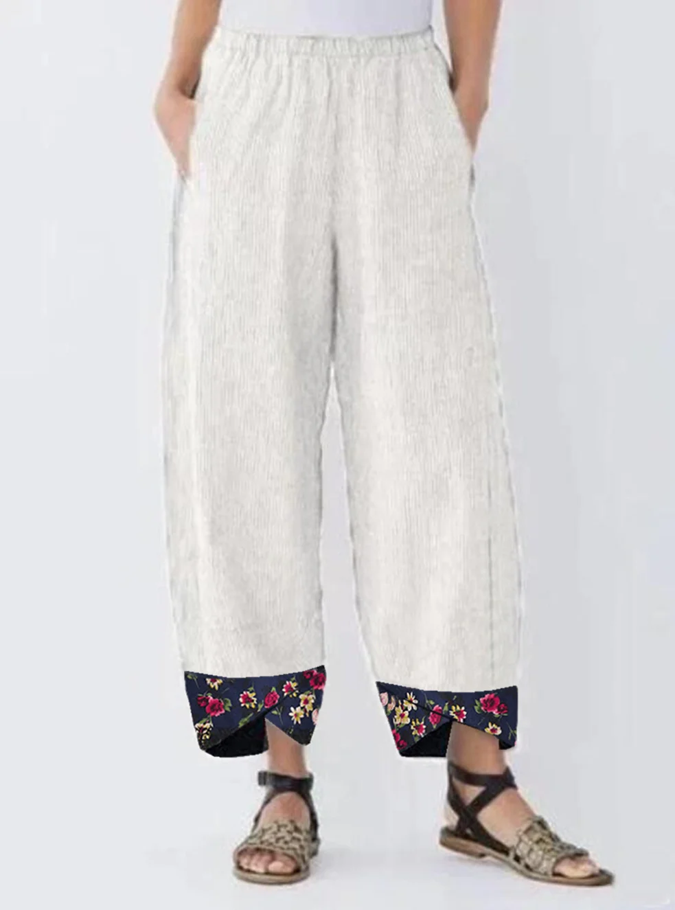 Printed Casual Trousers