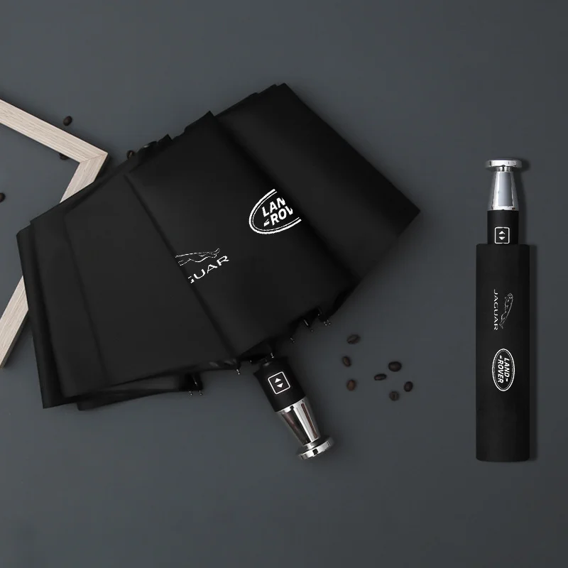  VIP business folding 10-bone black plastic umbrella