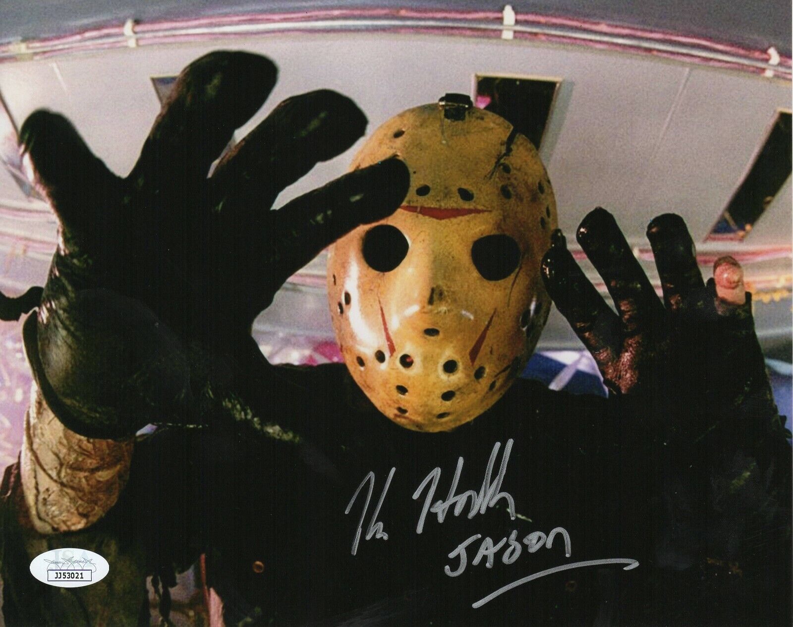 Kane Hodder Jason Voorhees (Jason X) 8 X 10 Autographed Photo Poster painting (REPRINT 700)