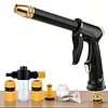 High Pressure Water Gun Cleaning Car Wash Garden Watering Hose Nozzle foam Thread Quick Connector No