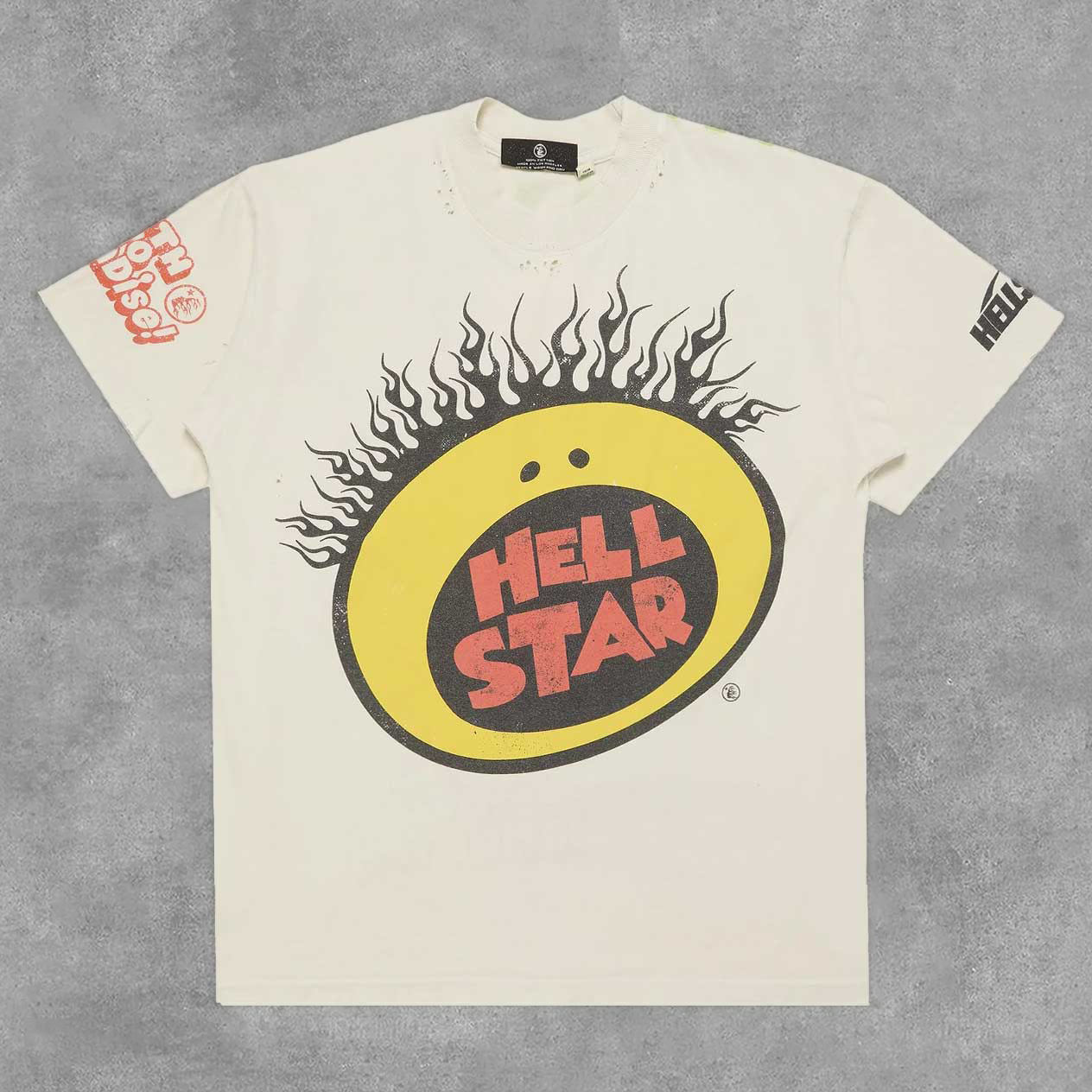 Hellstar Slime Print Short Sleeve T-Shirt