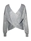 Loose  Casual Backless Knitting Sweatshirt