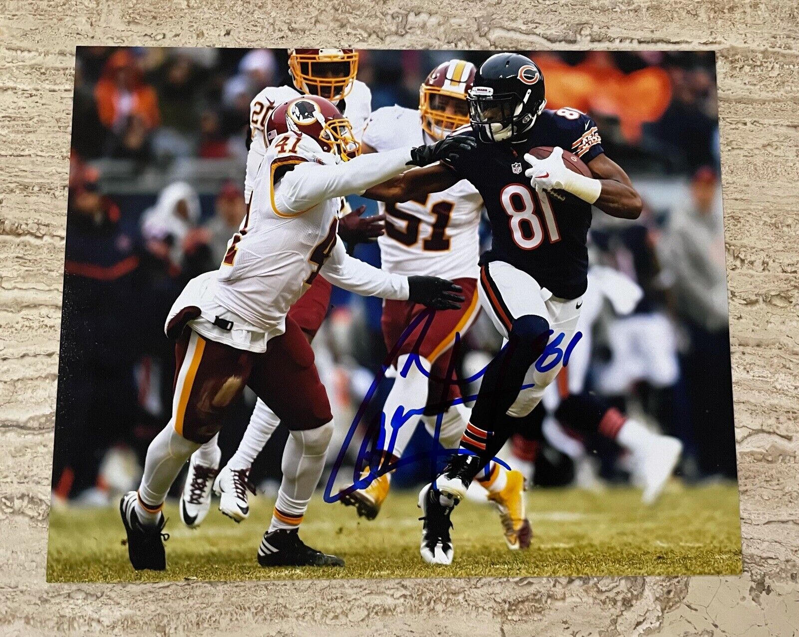 Cameron Meredith Chicago Bears Autographed Signed 8X10 Photo Poster painting W/COA