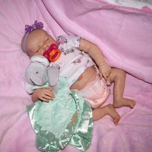 Full Silicone Reborn Doll, 22 Simona Lifelike Reborn Dolls