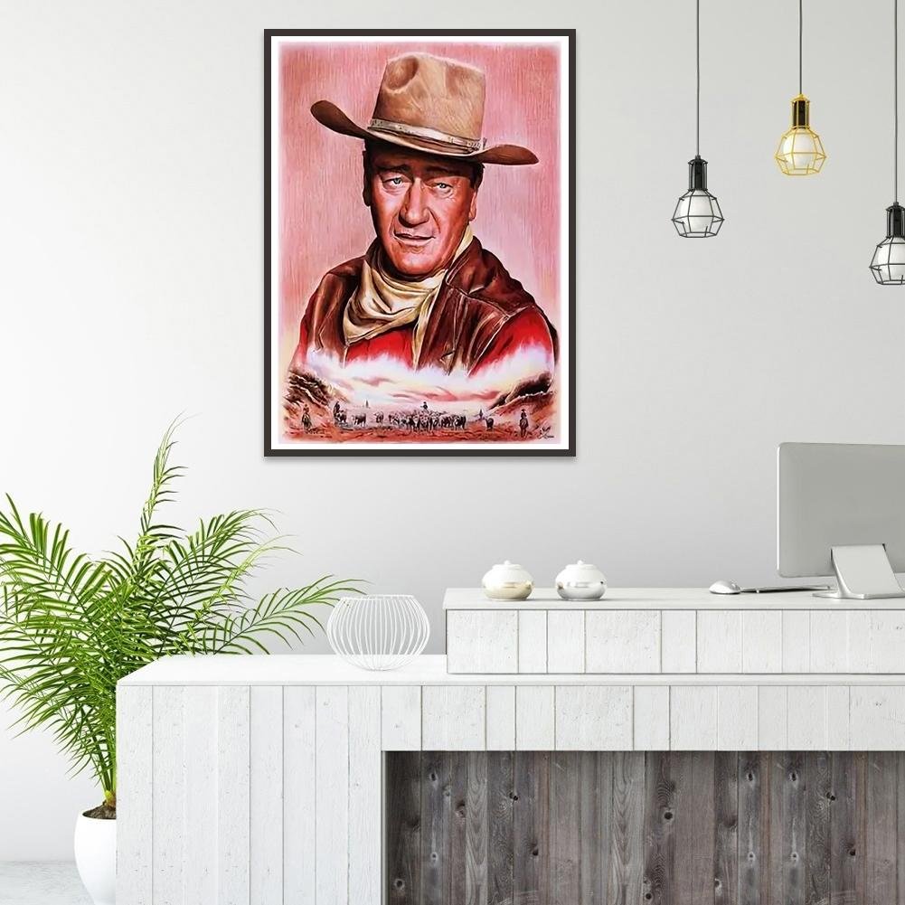 Diamond Painting - Full Round - Western Cowboy