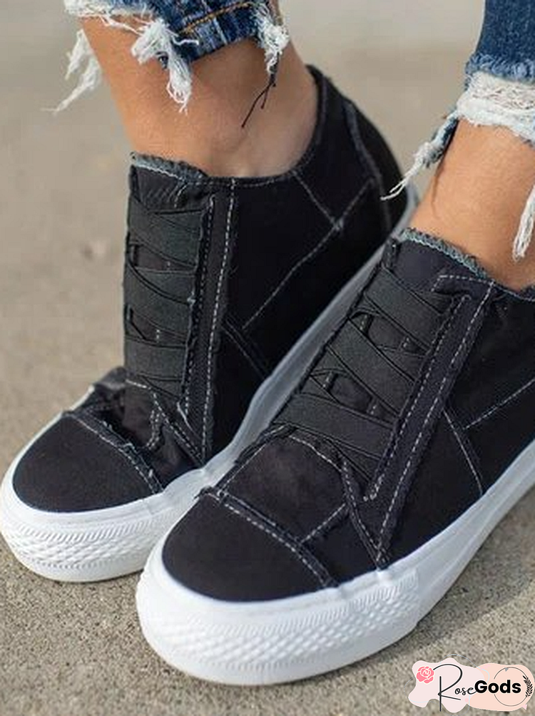 Low Heel All Season Sneakers