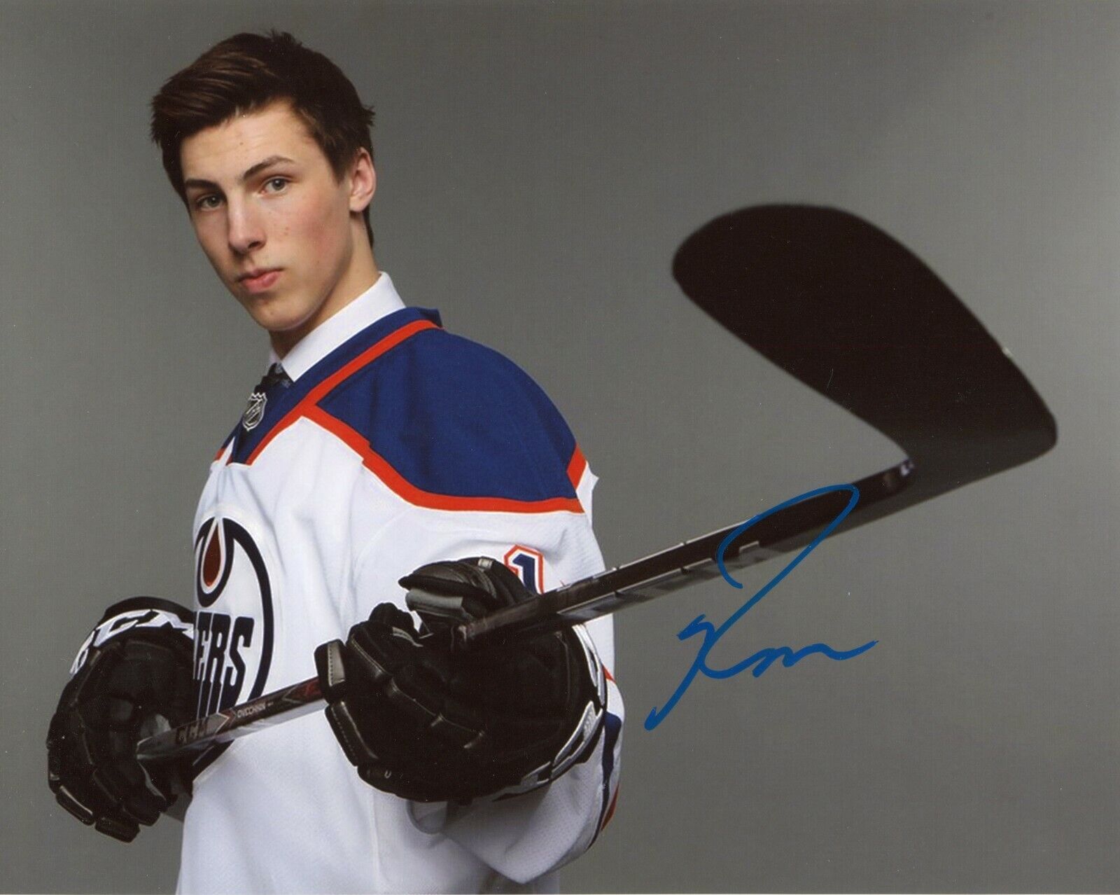 ~~ RYAN NUGENT-HOPKINS Authentic Hand-Signed EDMONTON OILERS