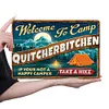Camp Quitcherbitchen - Vintage Metal Signs - 20*30cm/30*40cm - Warning