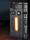 Rechargeable EDC Flashlight 1100 Lumens Torch Portable Flat Pocket Flashlight